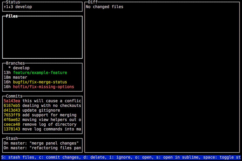 Lazygit Resolve Merge Conflicts