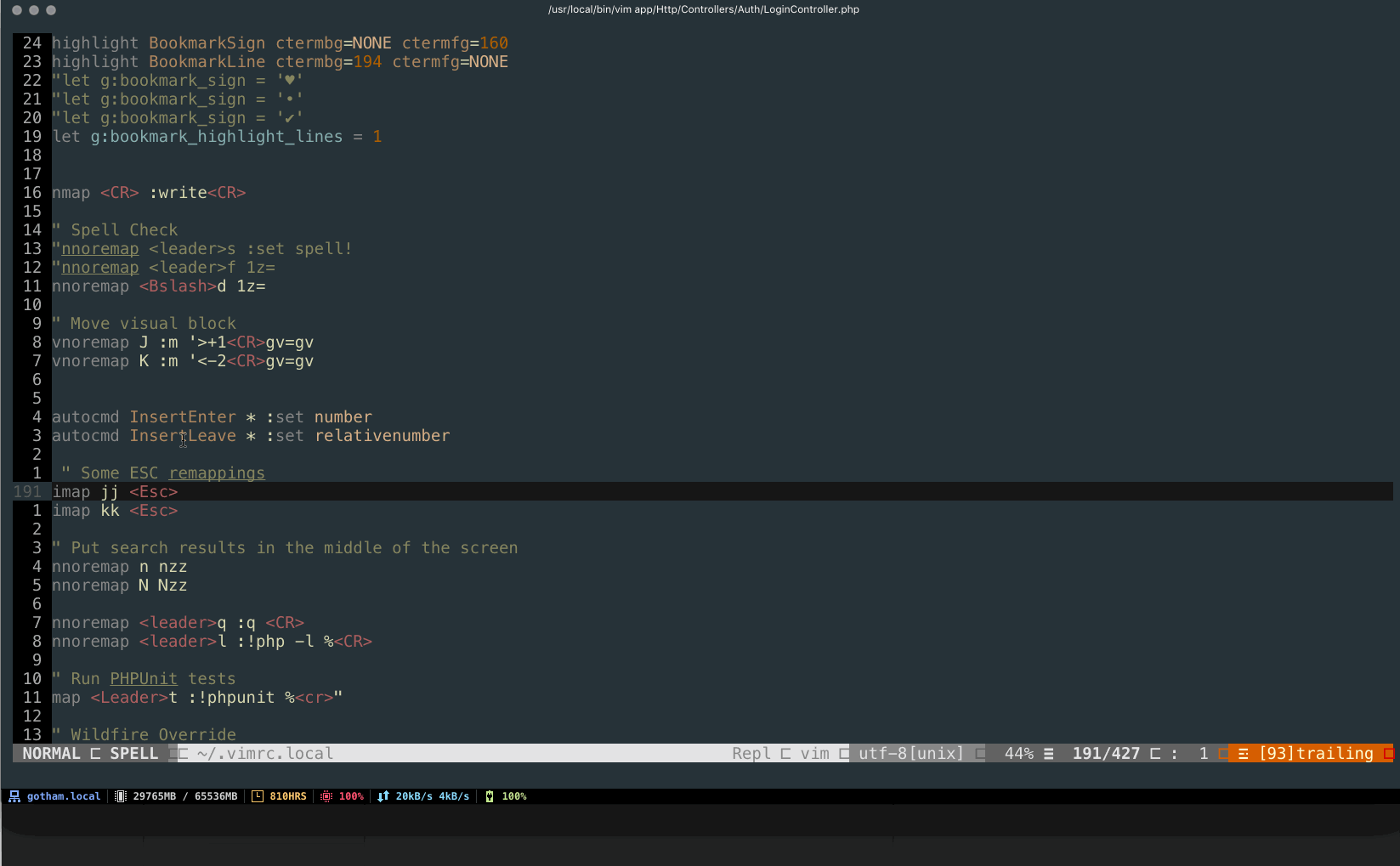 Vim Tip: Remapping `jj` to Escape